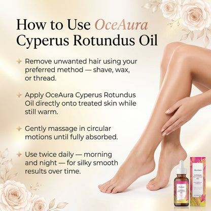 Natural Anti-Hair Growth - Rotundus Oil